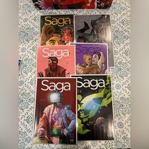 Image Comics Saga Comix Book Lot